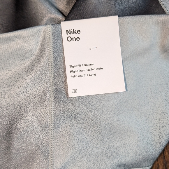 NWT Nike One High-Waist Full-Length Leggings - Picture 9 of 11